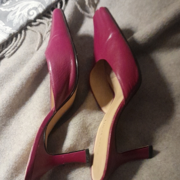 Women's Hot Pink Mules - Picture 7 of 7
